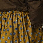 45R Square Komon Easy Gathered Skirt