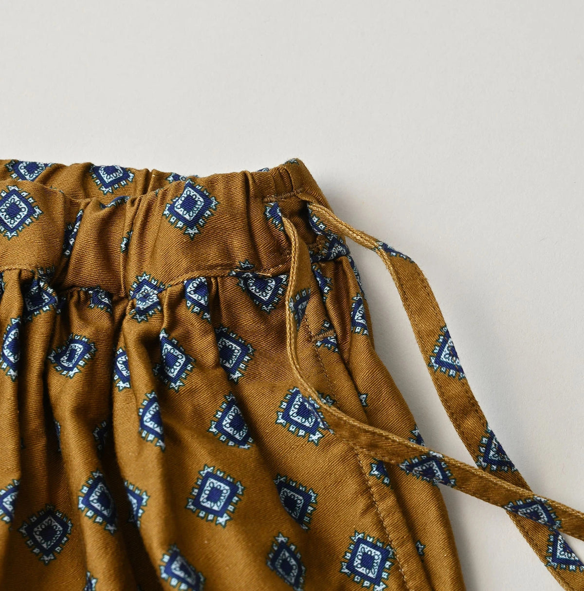 45R Square Komon Easy Gathered Skirt