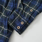 45R India Flannel Big Shirt Dress