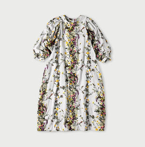 Khadi Bouquet Stripe Dress