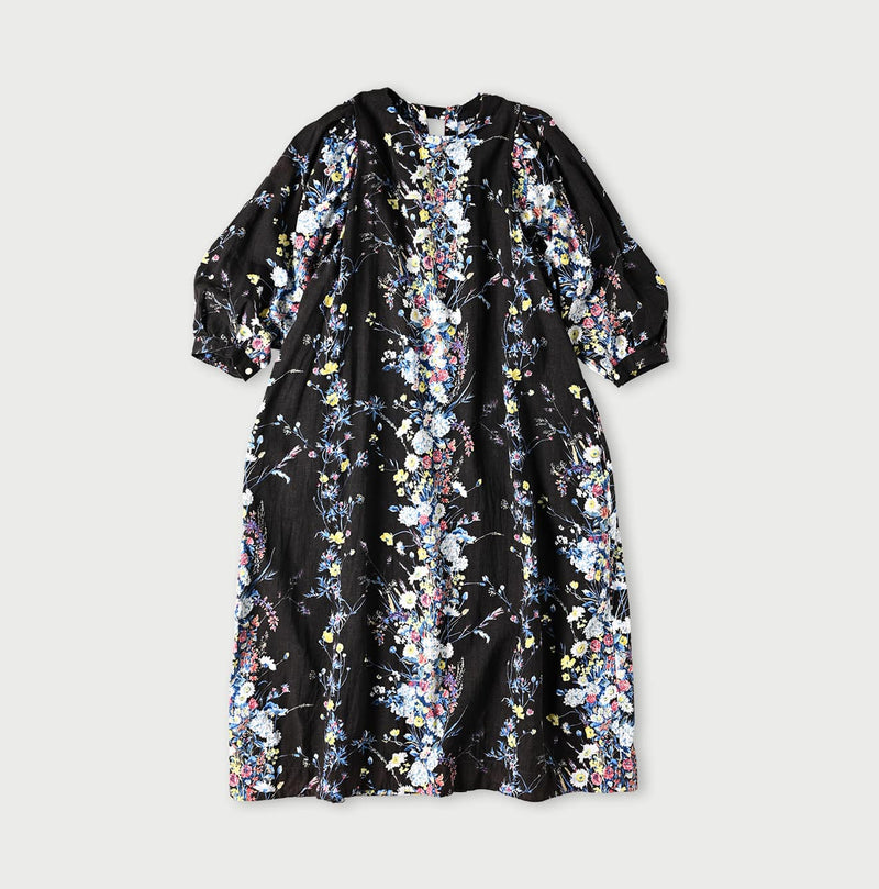 45R Khadi Bouquet Stripe Dress - Image 2