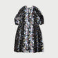 45R Khadi Bouquet Stripe Dress