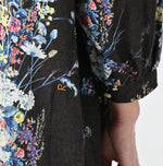 45R Khadi Bouquet Stripe Dress