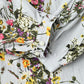 45R Khadi Bouquet Stripe Dress
