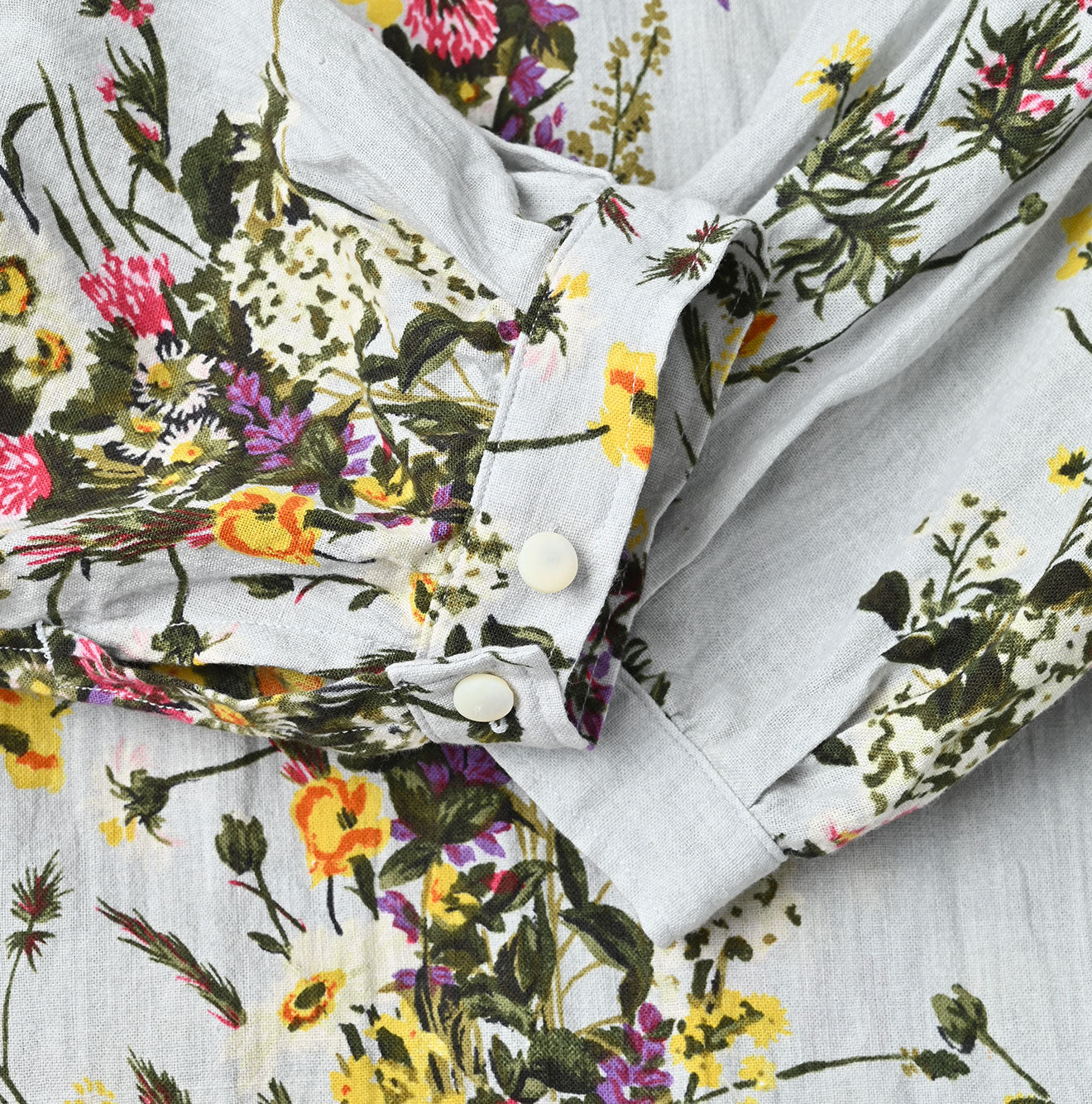 45R Khadi Bouquet Stripe Dress