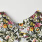 45R Khadi Bouquet Stripe Dress