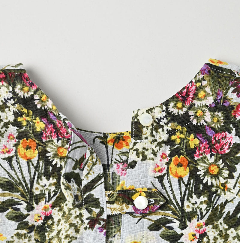 45R Khadi Bouquet Stripe Dress - Image 14