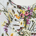 45R Khadi Bouquet Stripe Dress