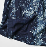 45R Indigo Khadi Bouquet Stripe Dress