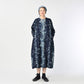 45R Indigo Khadi Bouquet Stripe Dress