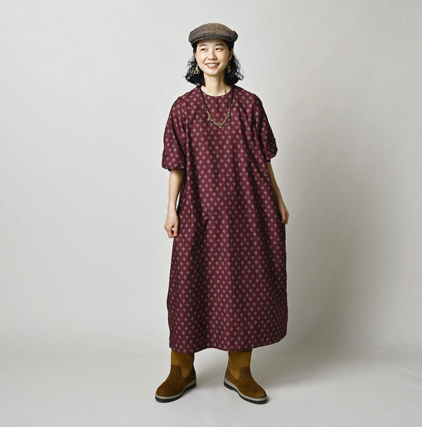 45R Square Komon Dress