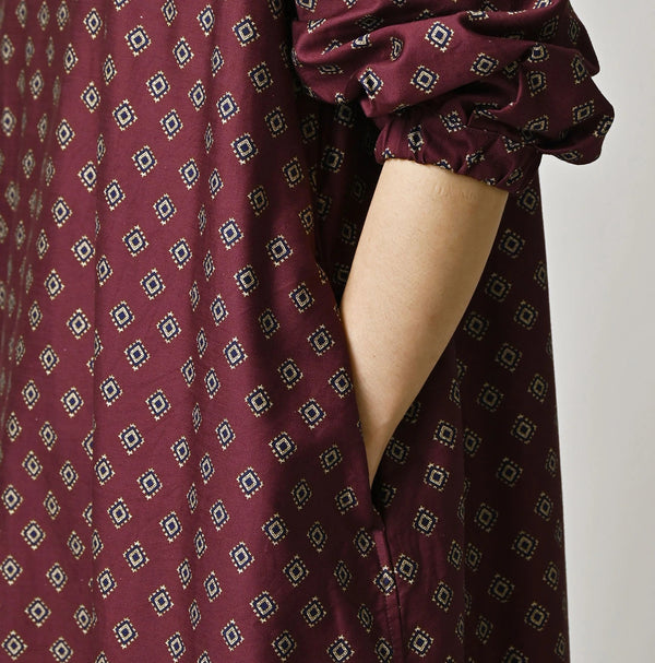 45R Square Komon Dress