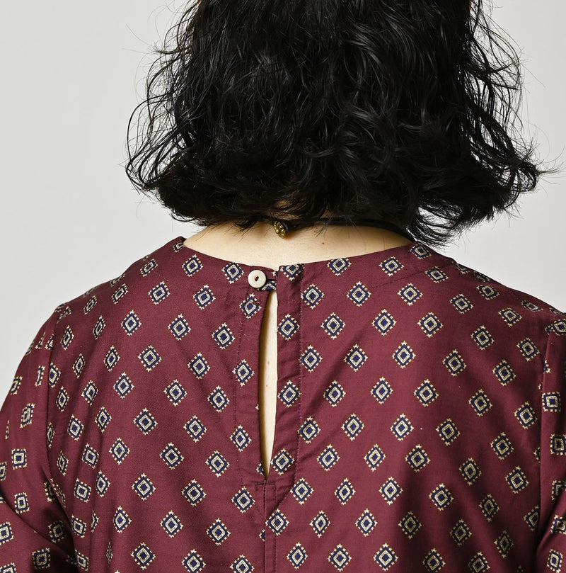45R Square Komon Dress - Image 9