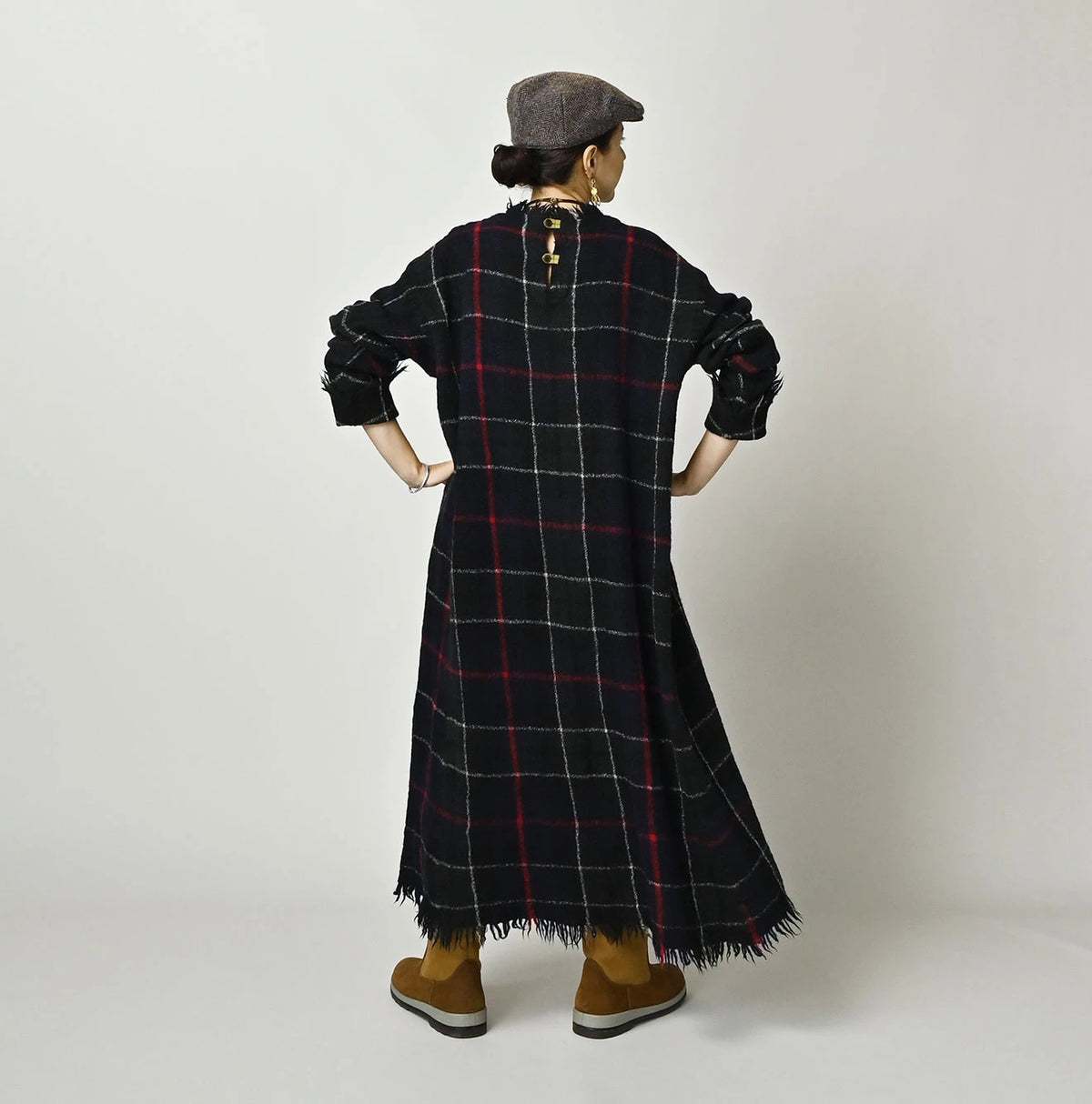 45R India Merino Milled Uma Dress - Image 6
