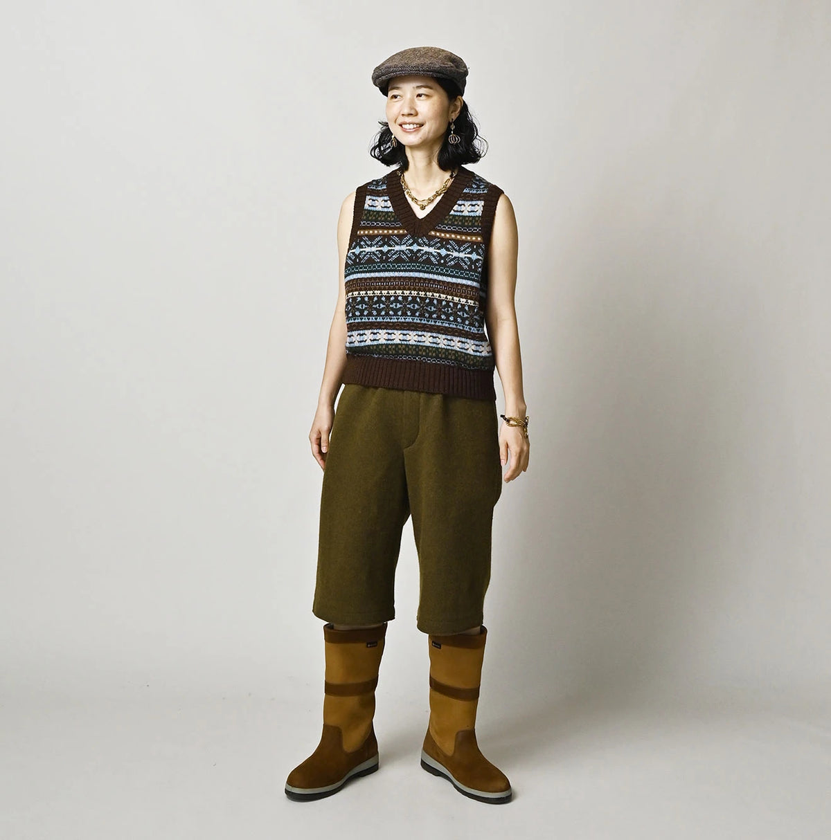 45R Jersey Melton Lucy Bermuda Pants