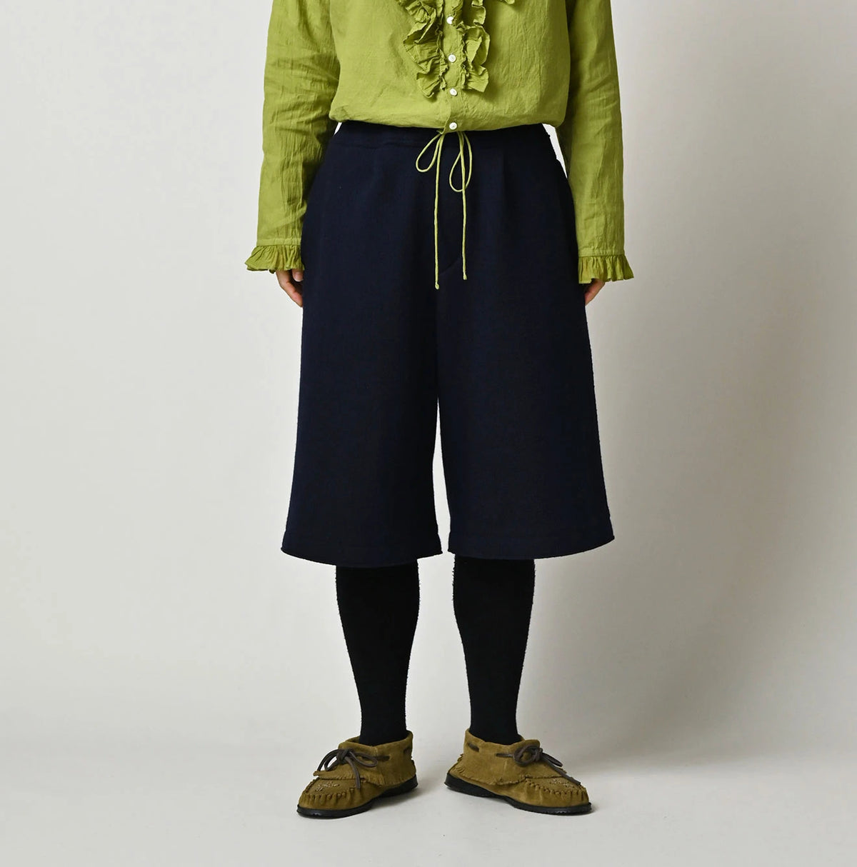 45R Jersey Melton Lucy Bermuda Pants