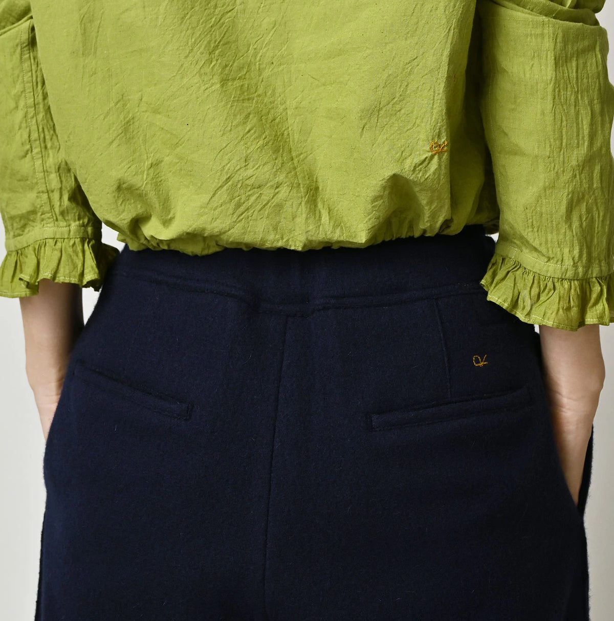 45R Jersey Melton Lucy Bermuda Pants
