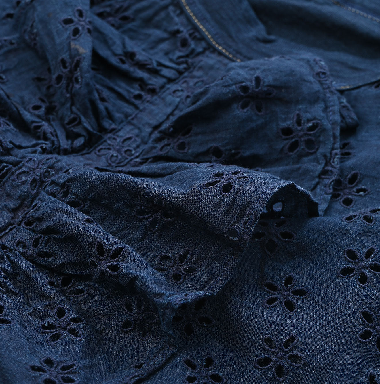 45R Indigo Cutwork Tenjiku M-shirt