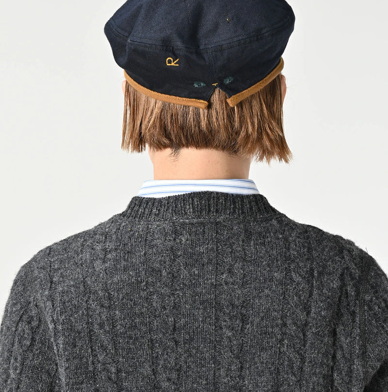 45R Shetland Cable Felted Cardigan - Image 11