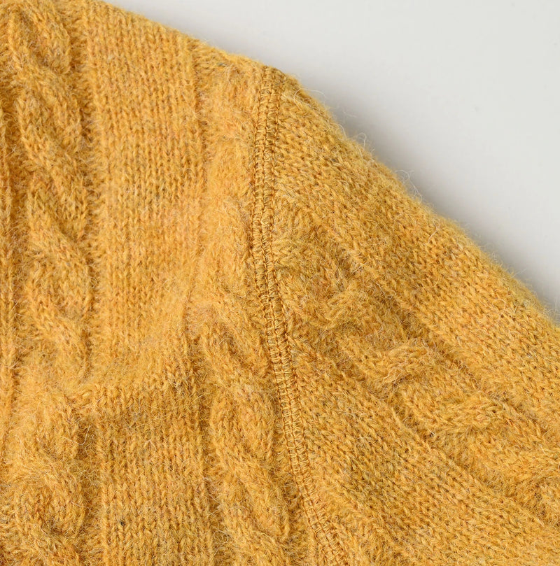 45R Shetland Cable Felted Cardigan - Image 16