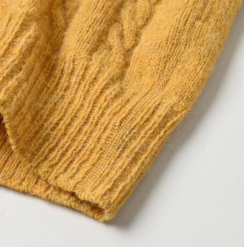 45R Shetland Cable Felted Cardigan - Image 18