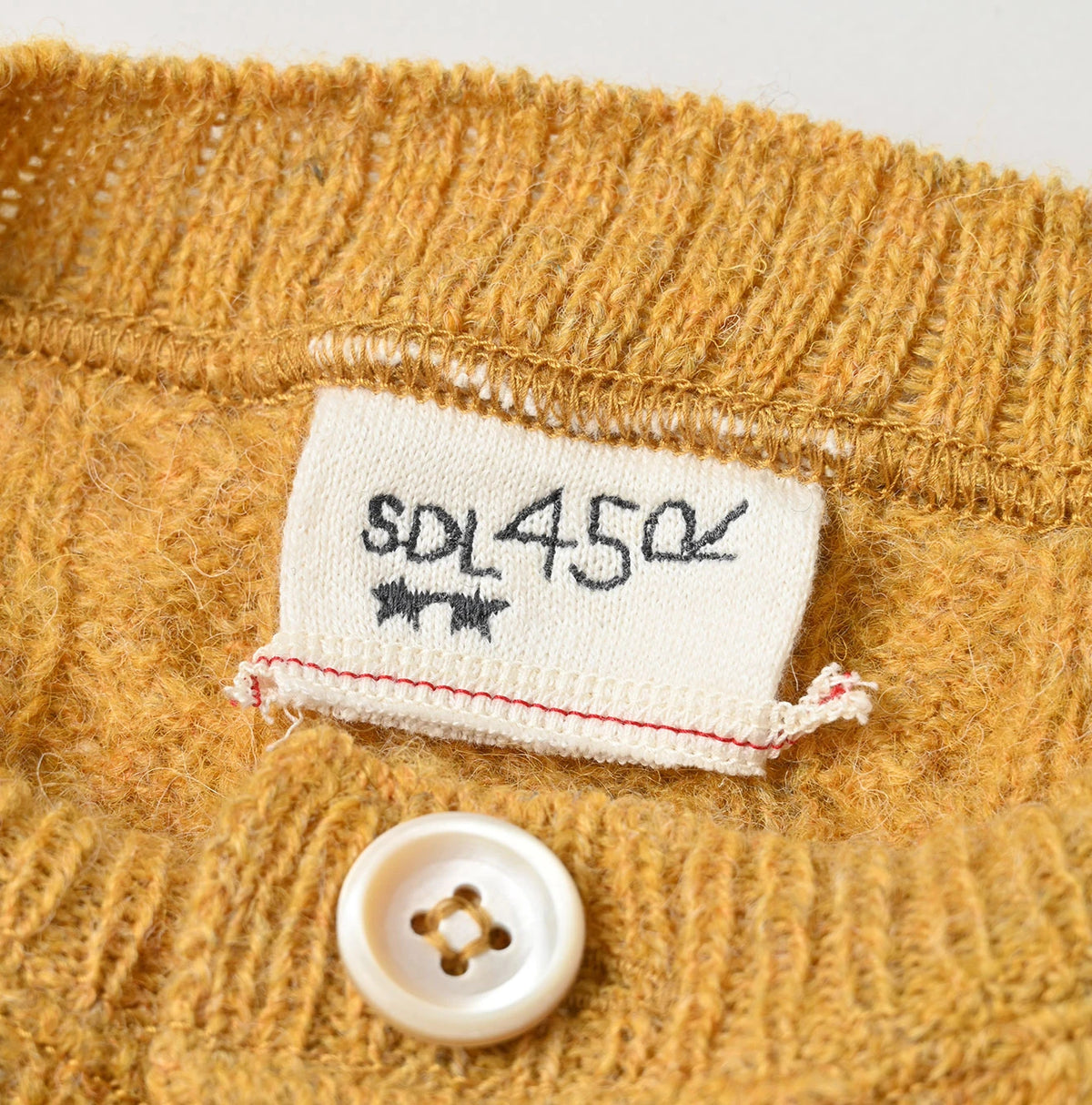 45R Shetland Cable Felted Cardigan