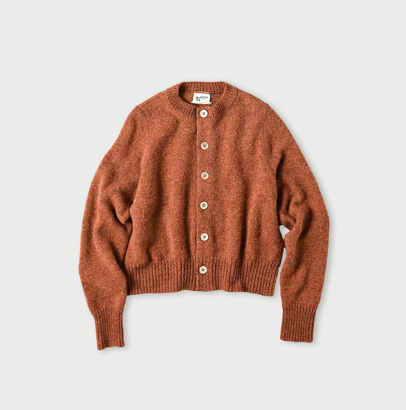 45R Shetland Felted Cardigan