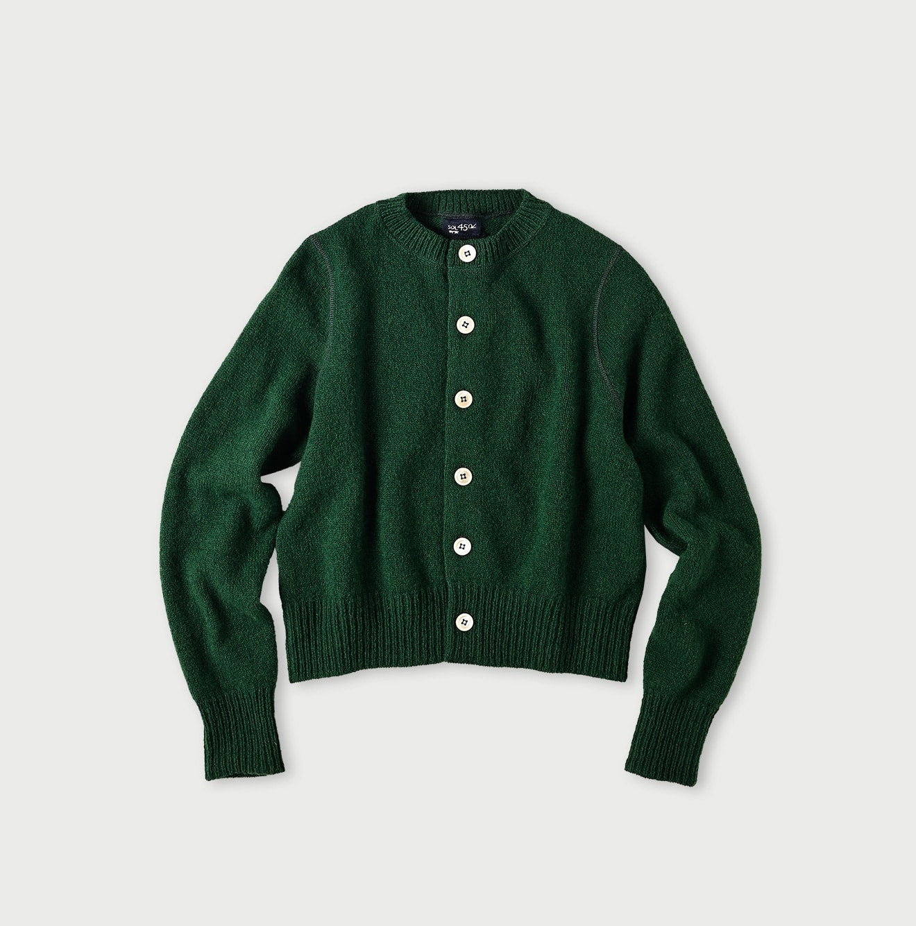45R Shetland Felted Cardigan