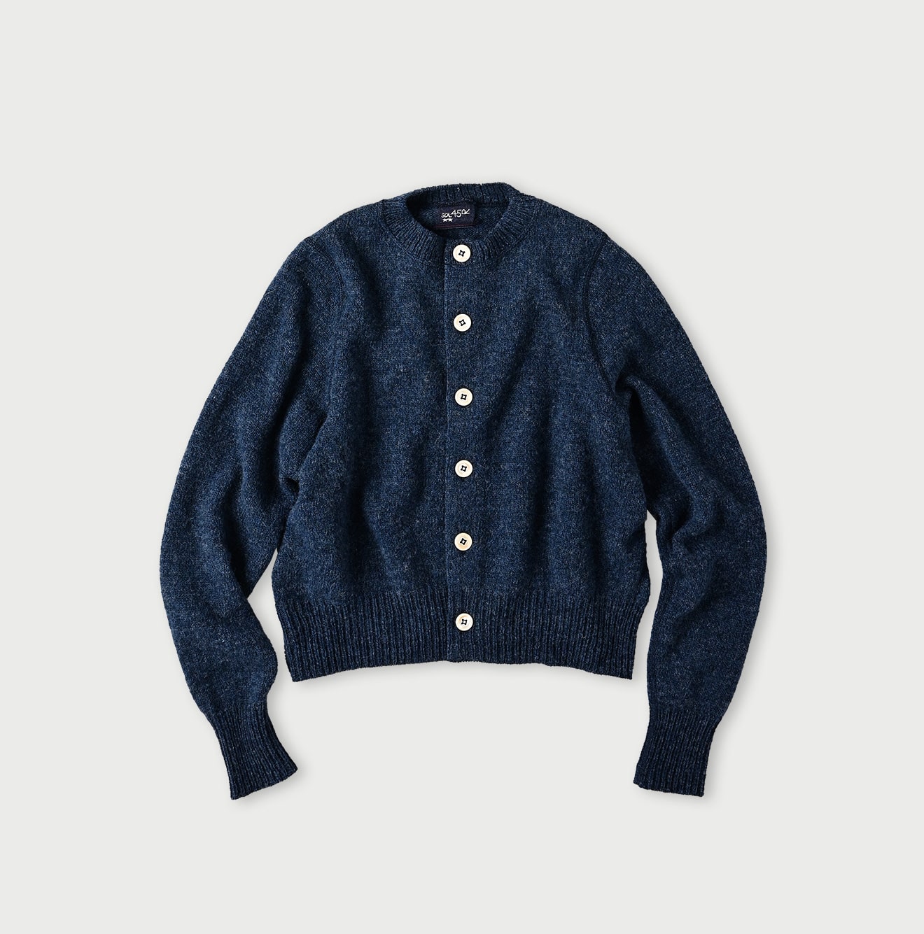 45R Shetland Felted Cardigan - Image 9