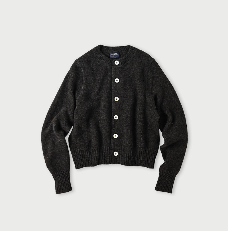 45R Shetland Felted Cardigan - Image 10