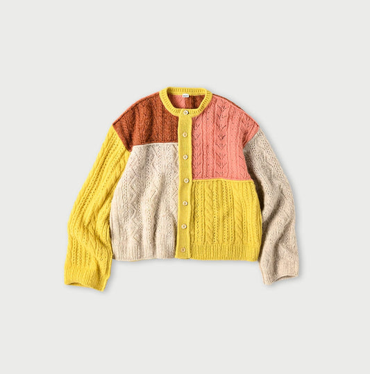 45R Shetland Patchwork Bolero