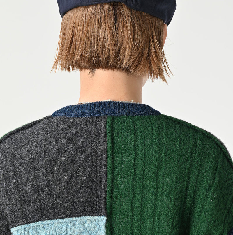 45R Shetland Patchwork Bolero