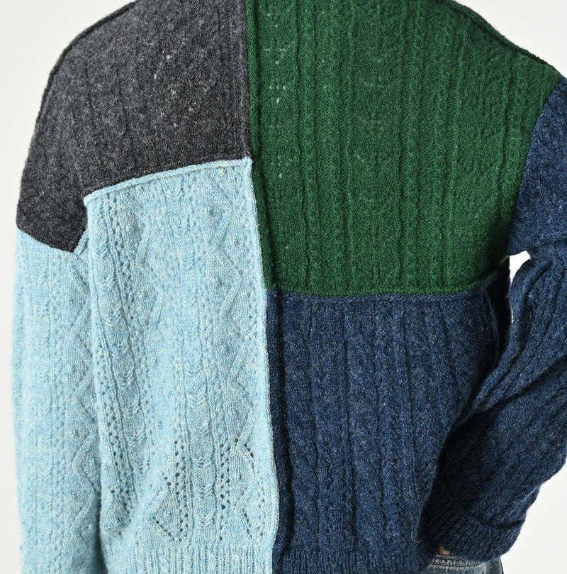 45R Shetland Patchwork Bolero