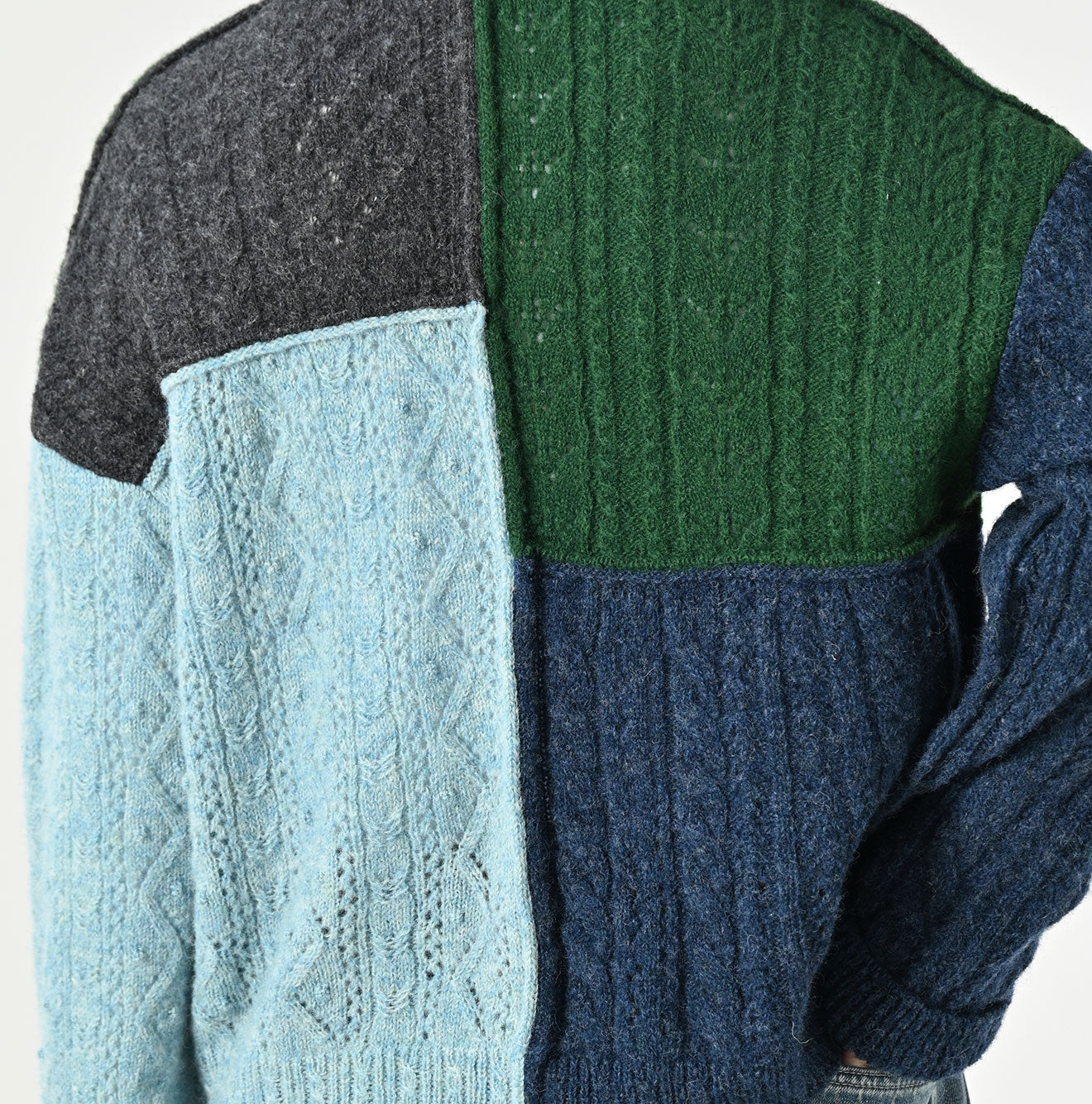 45R Shetland Patchwork Bolero