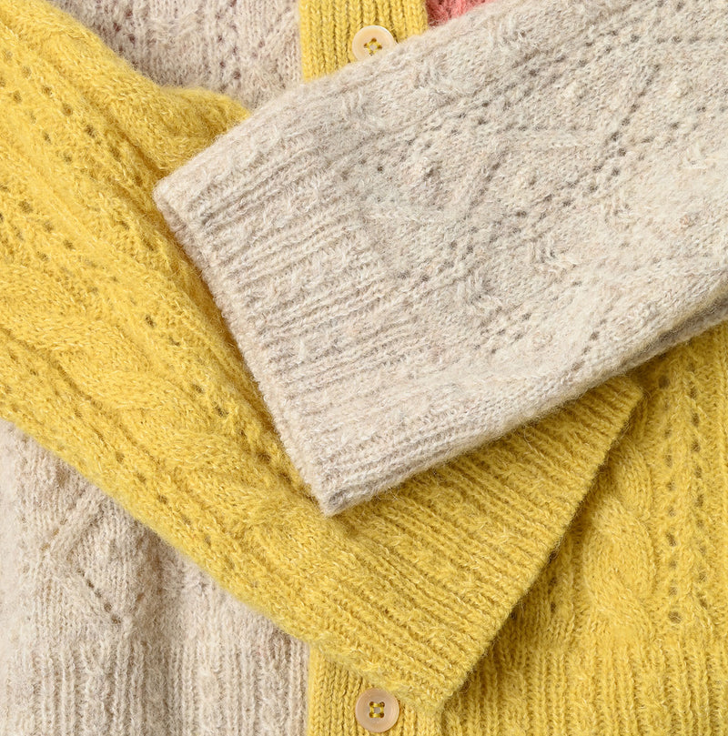 45R Shetland Patchwork Bolero