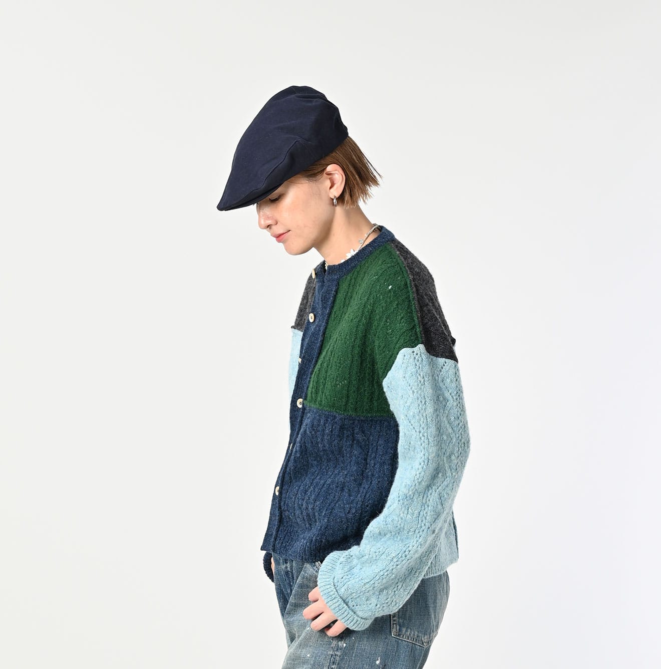 45R Shetland Patchwork Bolero