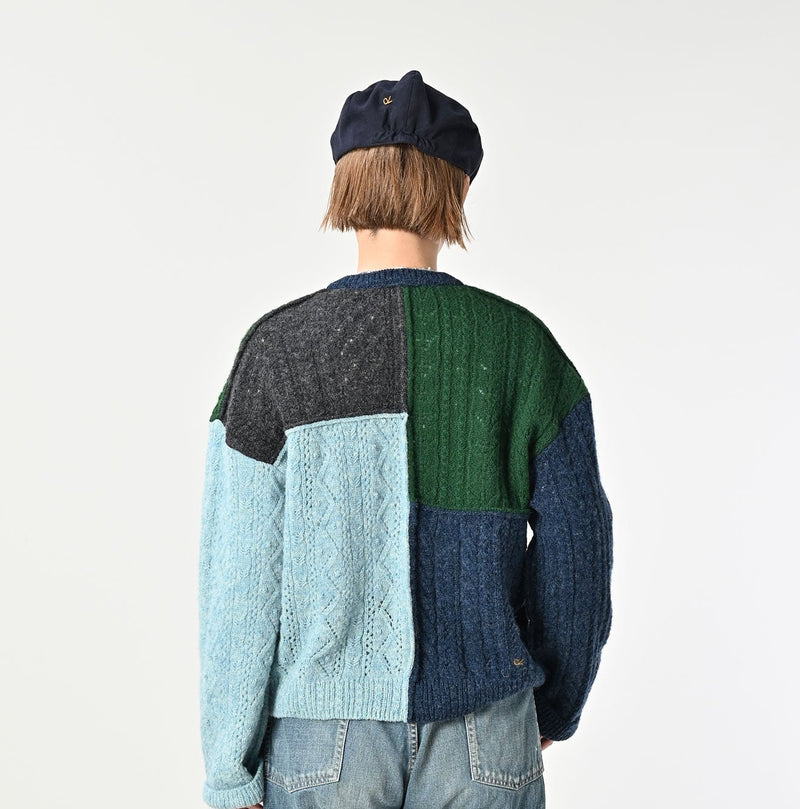 45R Shetland Patchwork Bolero