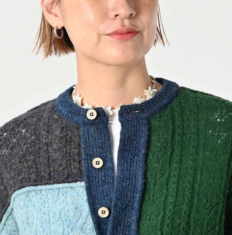 45R Shetland Patchwork Bolero
