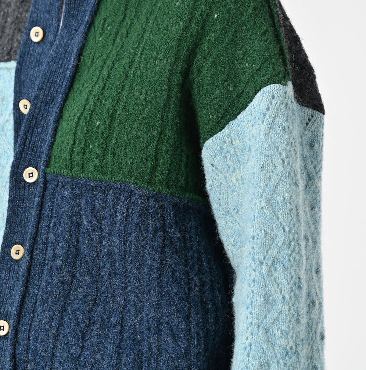45R Shetland Patchwork Bolero