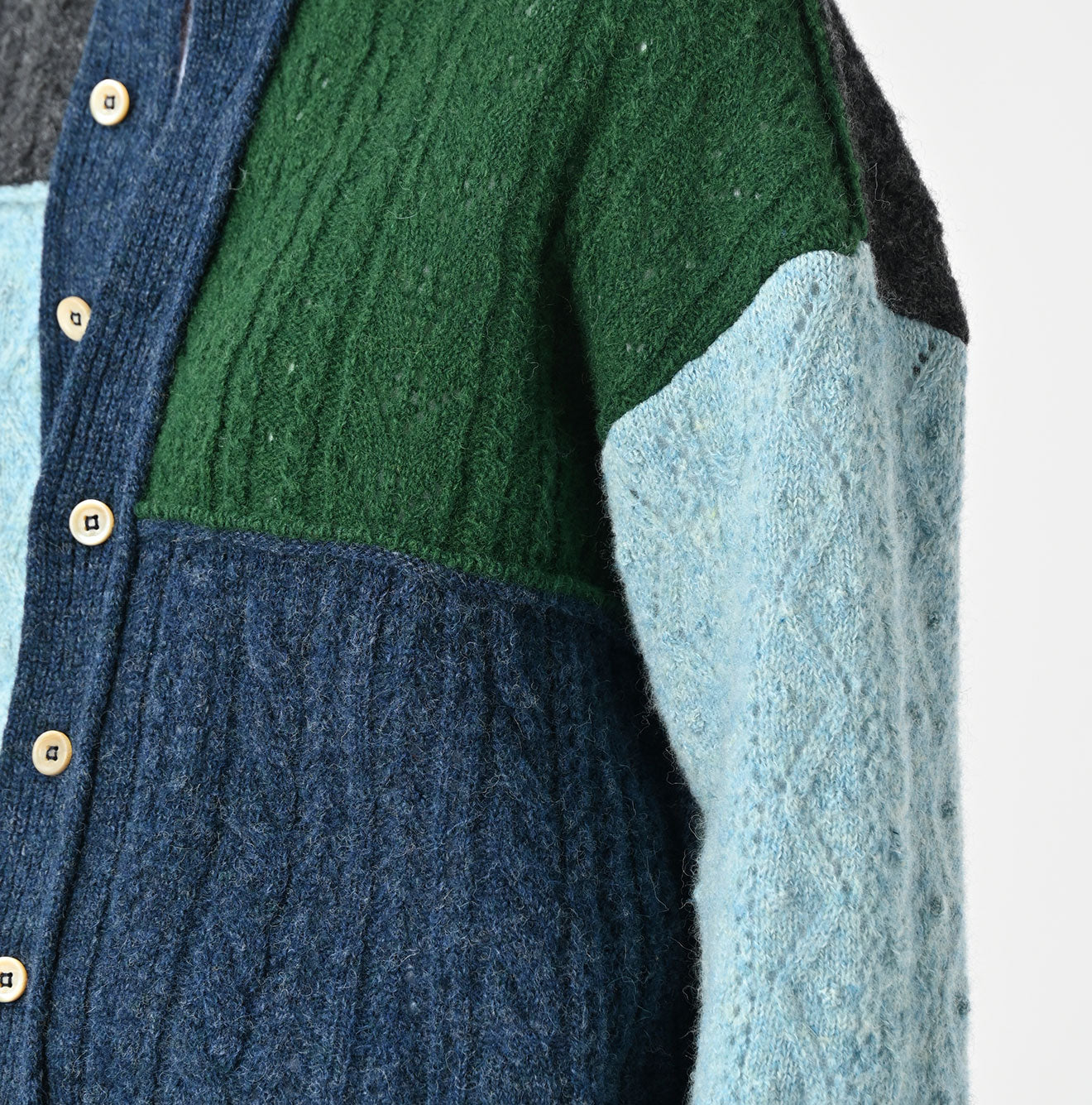 45R Shetland Patchwork Bolero