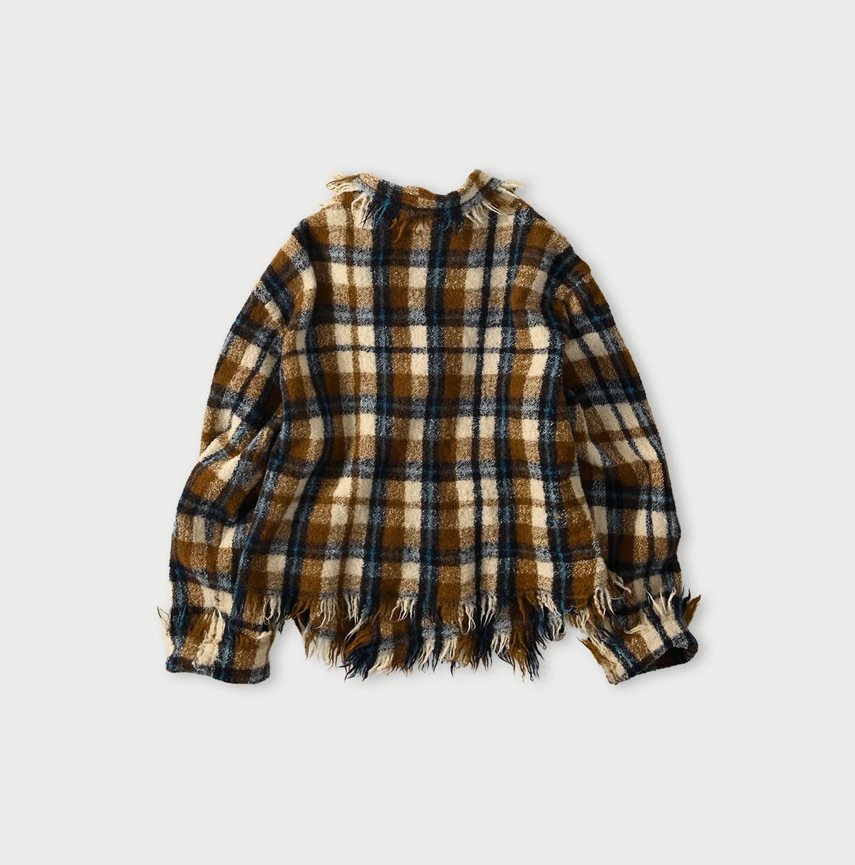 45R India Merino Milled Square Bolero
