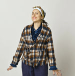 45R India Merino Milled Square Bolero