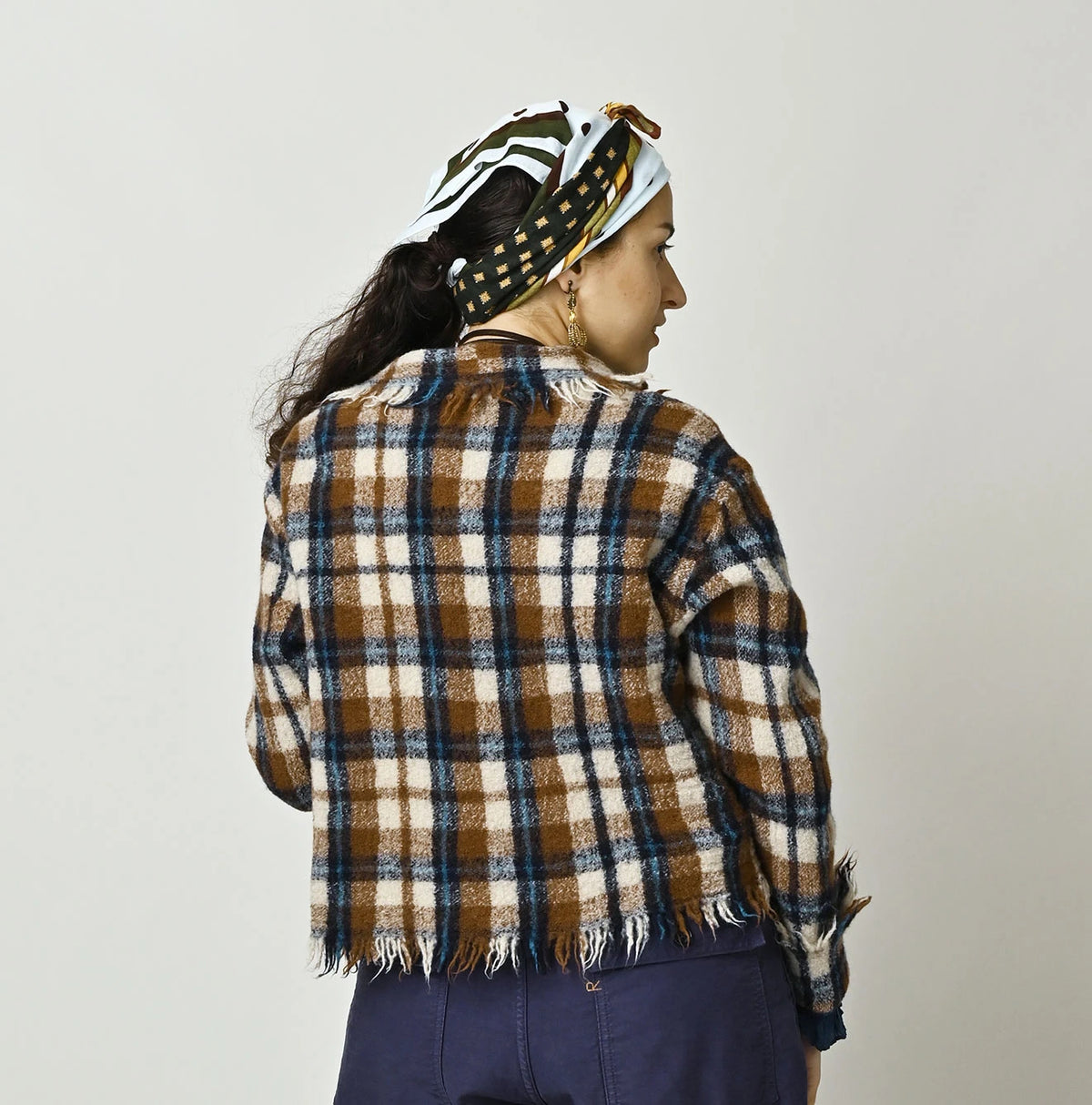 45R India Merino Milled Square Bolero - Image 8