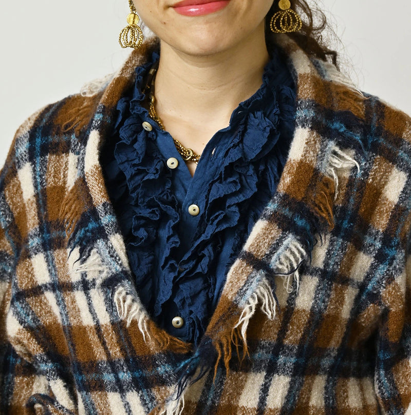 45R India Merino Milled Square Bolero - Image 9