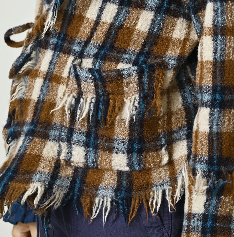 45R India Merino Milled Square Bolero - Image 11