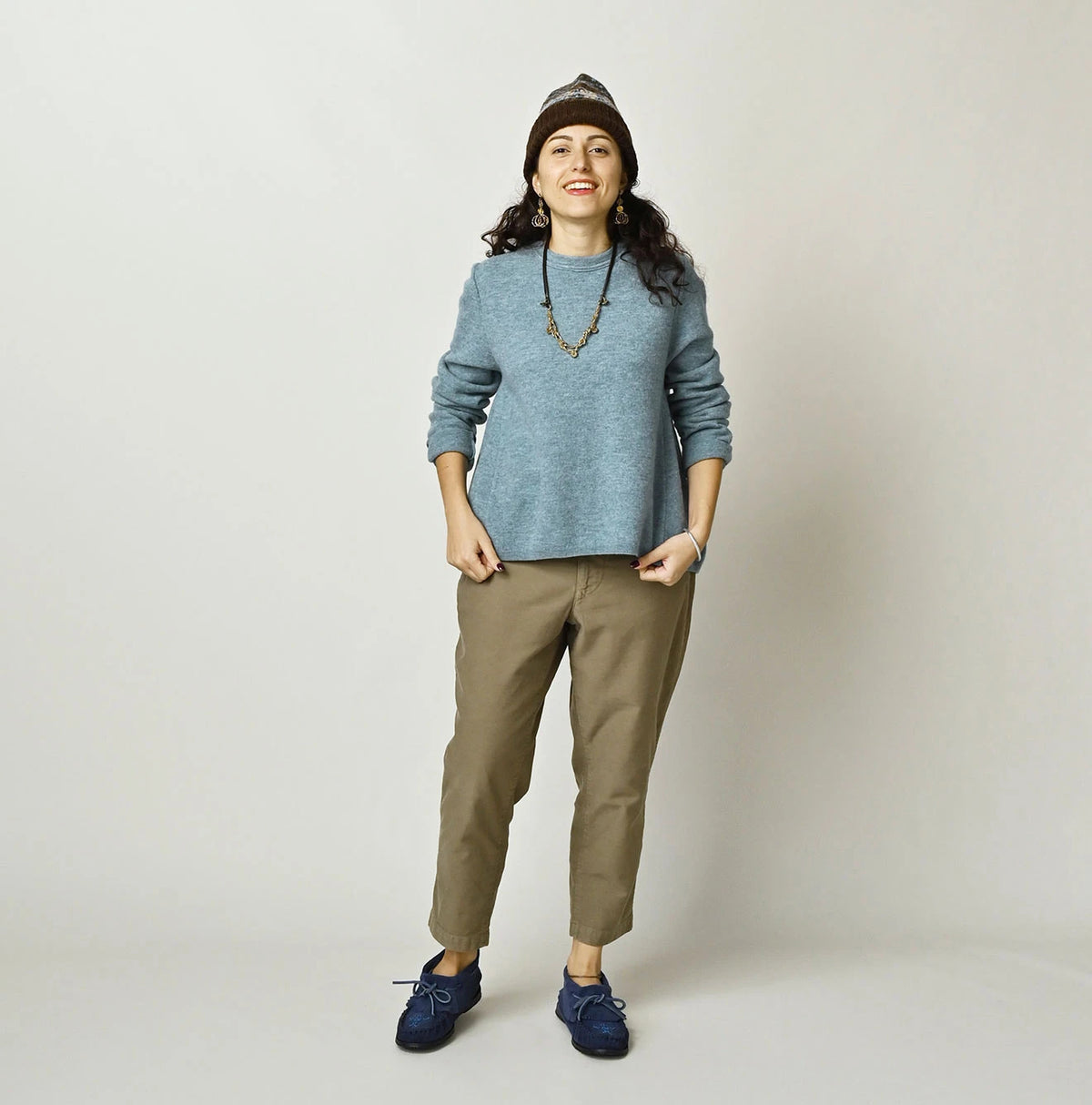 45R Float Milled Flare Sweater