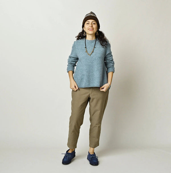 45R Float Milled Flare Sweater