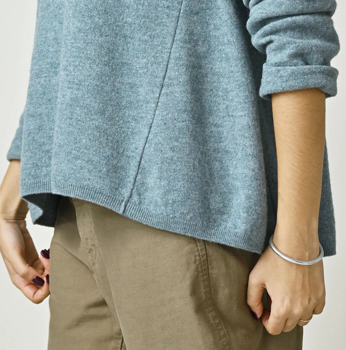 45R Float Milled Flare Sweater