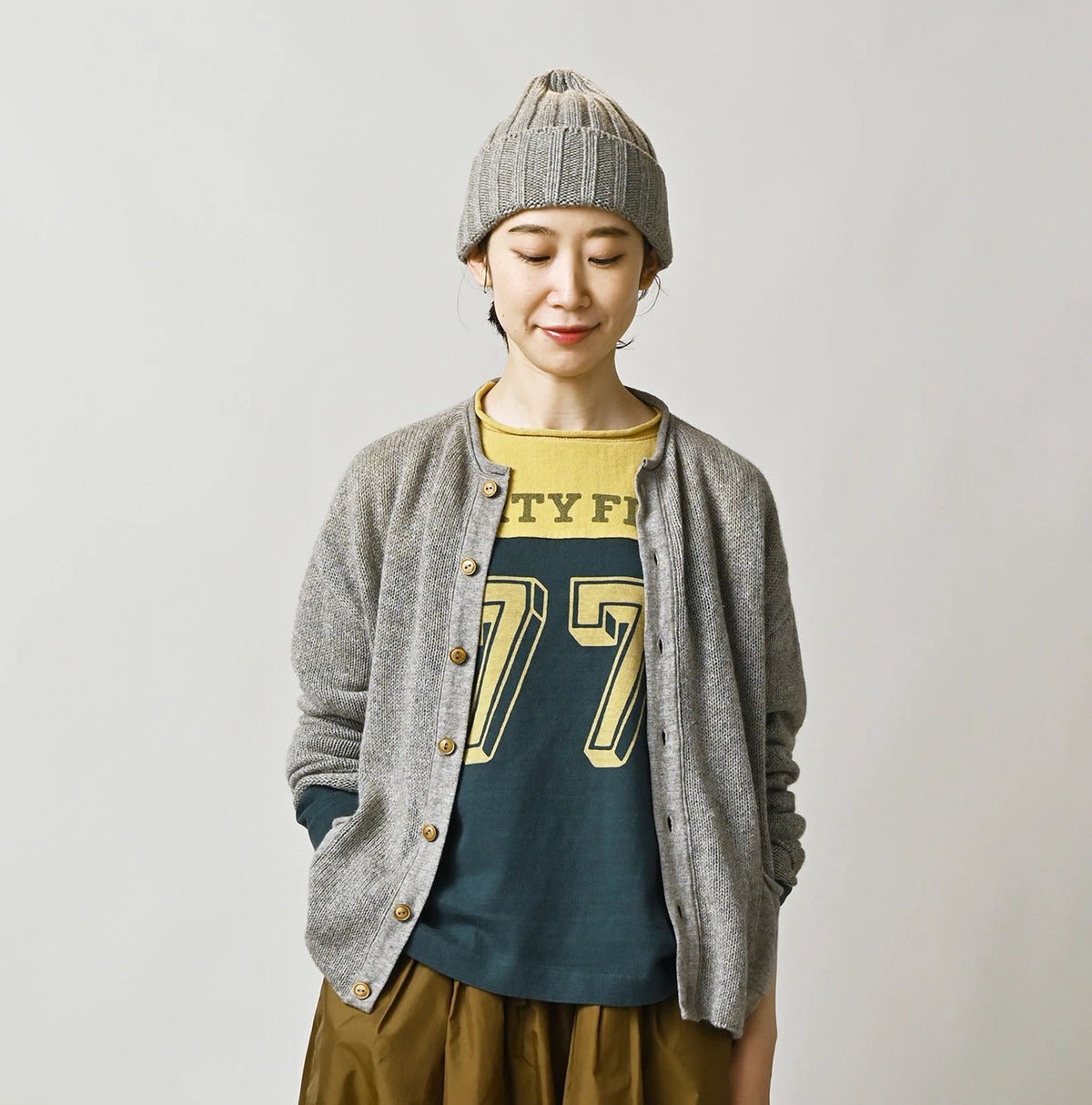 45R Cashmere Gauze Cardigan - Image 5