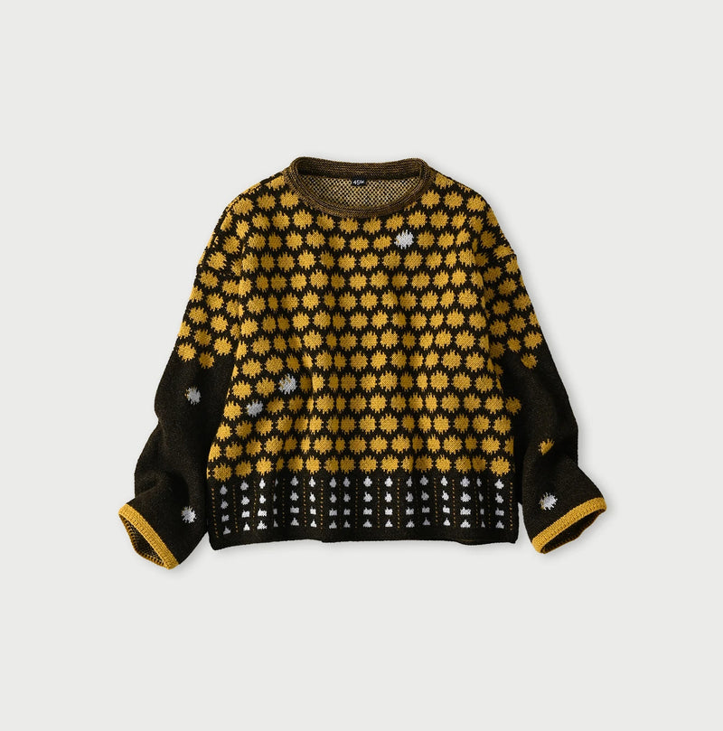 45R Saijiki Igaguri Komon Sweater - Image 2